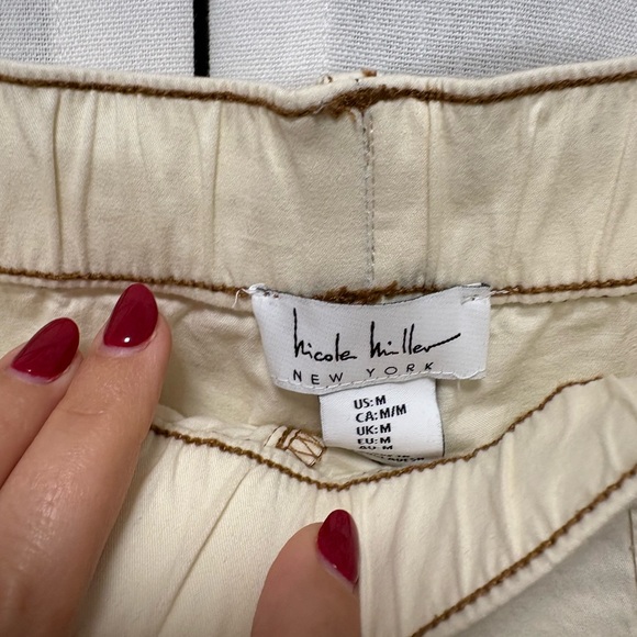 Nicole Miller Beige Cargo Pants - Picture 3 of 3